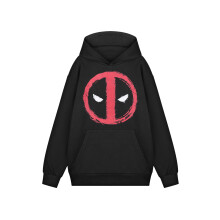 (X-Large) Marvel Deadpool Hoodie (Mens Black)