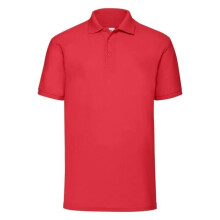 Polo Fruit of the Loom 65/35 - rojo