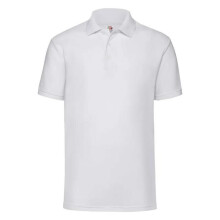 Polo Fruit of the Loom 65/35 - blanco