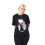 Hello Kitty (Medium) Hello Kitty Short Sleeved T-Shirt (Womens Black) 1