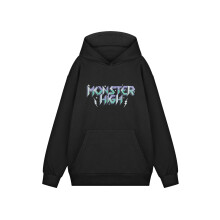 (Large) Monster High Hoodie (Womens Black)