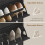 Three-Drawer Minimalistic Shoe Cabinet - Black 7