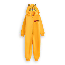 (Medium) Garfield Onesie (Unisex Orange)