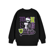 (13-14 Years) Monster High Sweatshirt (Girls Black)