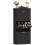 Three-Drawer Minimalistic Shoe Cabinet - Black 1