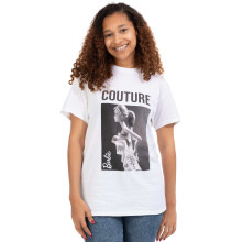 (XX-Large) Barbie Short Sleeved T-Shirt (Womens White)