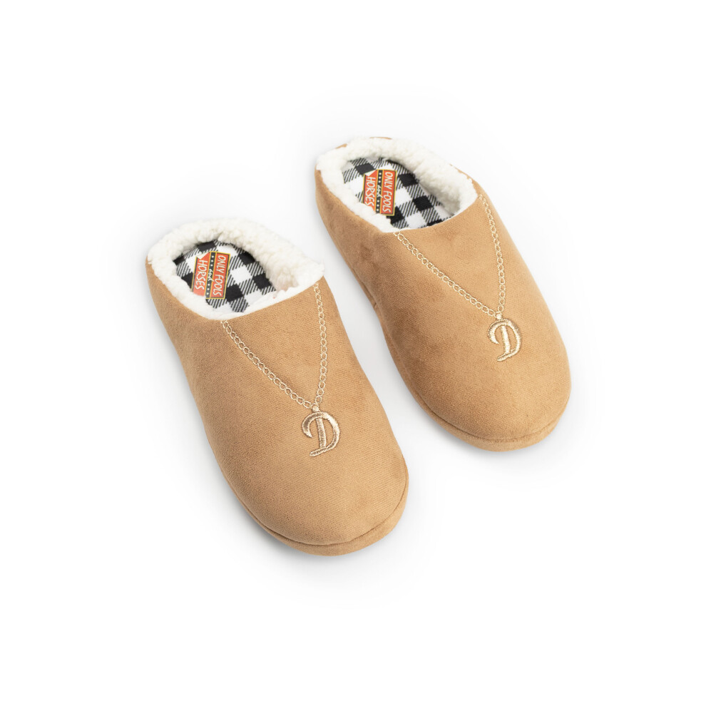 Only Fools And Horses (11-12 Uk) Mule Slippers (Mens Brown)
