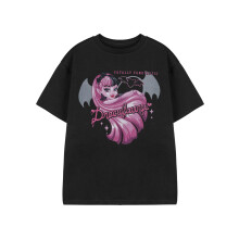 (7-8 Years) Monster High Short Sleeved T-Shirt (Girls Black)