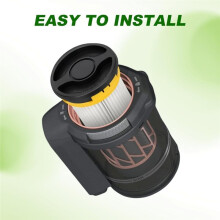 HX-FSF2 Finpartikelfilter för Triflex HX1 Facelift & HX2 Sladdlös Städsugare (Ej Kompatibel med HX1 FSF Pro) 2-Pack