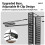 Adjustable Pan Organiser Pot Saucepan Kitchen Storage Rack Holder Sturdy Shelf 5