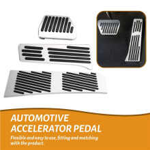 3 Stück für X3 X4 F25 F26 2011 - 2018 LHD Auto Gaspedal Bremsenpedale Ruhe Fußpedalmatte Zubehör