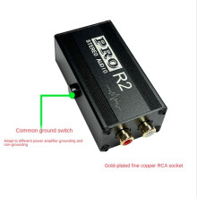 3X Ground Loop-Audio Isolator-Audio Noise Filter RCA Noise Suppressor Isolator Audio Signalrauschunterdrücker für PC