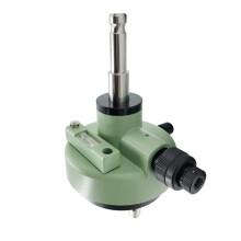 Three-Jaw Tribrach Adapter with Optical Plummet Level Bubble Prism for Total Station GPS Surveying Adaptor