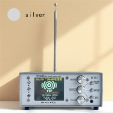 TEF6686 FM SW/MW/LW Full Band Radio DSP Radio Receiver Built-in Battery and Antenna FM AM Stereo Radio Silver