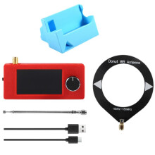 SI4732 Radio Receiver Kit 10KHz-180MHz 1.9inch Display Shortwave Radio FM/AM/LSB/USB+Stand +Antenna SI4732 Radio