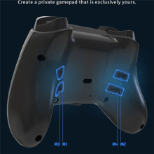 Per Controller P5 RGB per Console per PS5/4/PC Gamepad Cablato con Doppia Vibrazione Turbo Nessun Ritardo Connessione Istantanea GameControl A