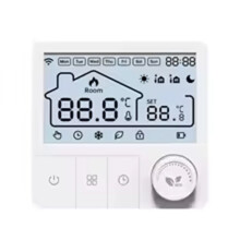 Tuya Wifi Thermostat for Gas Boiler Works Battery-Powered Thermoregulator with Alexa & Home