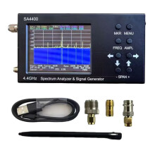 Nuevo Analizador de Espectro y Generador de Señales SA4400 de 4,4 GHz Analizador de Espectro Portátil para Señal WiFi 2G 4G LTE CDMA GSM