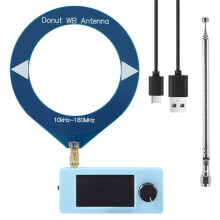 SI4732 Radio Receiver+2 Type Antenna 10KHz-180MHz 1.9inch Display Shortwave Radio FM/AM/LSB/USB SI4732 Radio