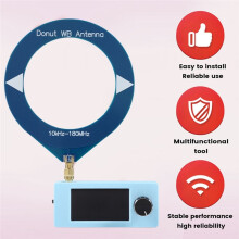 SI4732 Radio Receiver Kit 10KHz-180MHz 1.9inch Display Shortwave Radio FM/AM/LSB/USB+Antenna+Stand SI4732 Radio