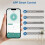 Fingerprint Door Lock with APP Control/Fingerprint/Password/Key,  Deadbolt Lock with Automatic Lock 3