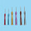 Small Screwdriver Set -  Tiny Precision Screwdriver Set for Watch Electronics Computer Eyeglass Repair Kit 6