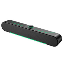 Altoparlante per Computer A39, Altoparlante Surround, Soundbar Cablato, Subwoofer Stereo, Soundbar per Laptop, PC e Giocatori