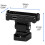 Suitable for  GO3S/3 Magnetic Quick-Release Cold Shoe to 1/4 Base Multi-Angle Adjustment Fixed Bracket,B 10