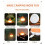 Super  Snow Camping Lantern USB Rechargeable Haning Hook Night Light Battery Powered Tent Table Light for Camping 2