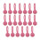 20pcs Cable Organizer Minimalist Silicone Cable Organizer for Data, Headphone, and Charging Cords Dark 1