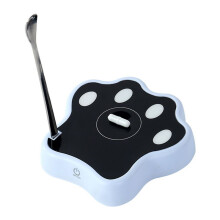 Magnetic Stirrer, Lab Mixer with Stir Bar, Portable Electric Stir Plate for Coffee, Milk, Laboratory Use B