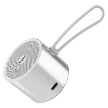 EWA A127 Speaker Retro Compact Design Portable HiFi Sound Wireless Stereo Music Player Silver