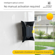 Solar Body Sensing LED Wandleuchte Familiendekoration Licht Wand Terrasse Gang Terrasse Außenwandleuchte