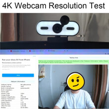 Webcam 2K pour PC Portable, avec Autofocus USB, Mic Antibruit, Cache de Confidentialité et Format Portable pour le Streaming