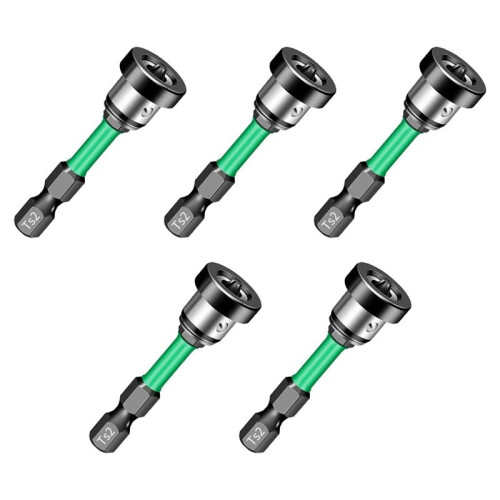 5Pcs PH2 Drywalls Screw Setter Positioning Screwdriver Bits for Plasterboard Locating Batch- for Woodwork