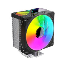 GT600 Digitale Display CPU Luchtkoeler met 1800RPM ARGB PWM Koelventilator Hoge Luchtstroom Radiator voor Efficiënte CPU Koeling A