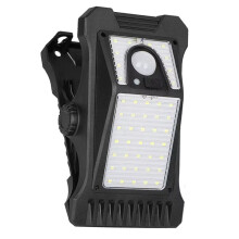 Solar Garden Light Outdoor Solar Clip Light Waterproof Camping Light Fence Street Landscape Wall Decoration