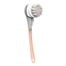 Brosse de Bain Électrique Étanche, Brosse de Douche Spa Multifonctionnelle avec Long Manche, Massage Du Corps et Nettoyage Du Dos