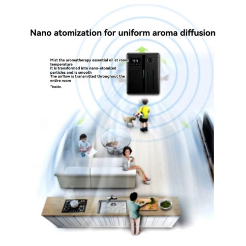 200ml  Essential Oil Diffuser with Timer Function Essential for Household Hotel Office US Plug 2