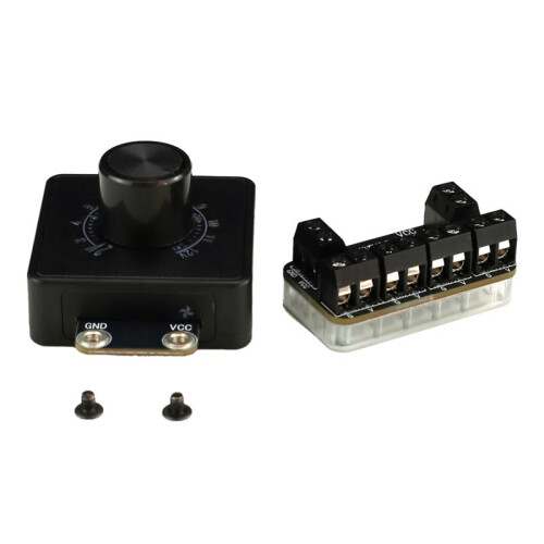 2Pin Wire Fan  Speed Regulator 12V24V Heat Dissipation DIY Computer Water Cooling Pump Step-Down Hub Module C