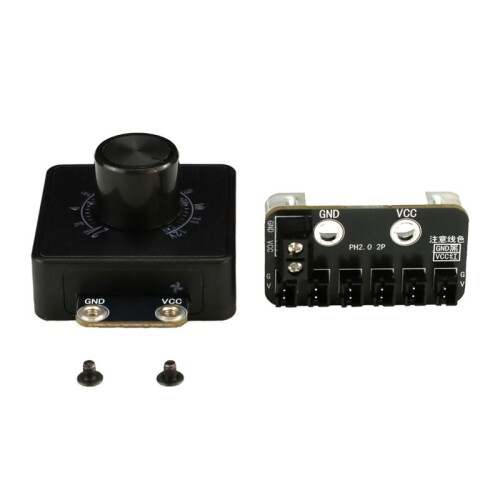 2-Pins Draadventilator -Snelheidsregelaar 12V24V Warmteafvoer DIY Computer Waterkoeling Pomp Step-Down Hub Module A