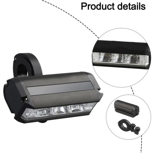 Bicycle Headlight USB Rechargeable Bicycle Light High-Power Flashlight Super Bright and Long-Lasting for Cycling