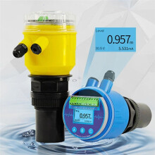Ultrasonic Level Sensor Transmitter 4-20ma Integrated Ultrasonic Water Level Meter Olive Oil Rs485 Relay 4 Wires 0-10m