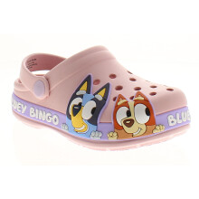 (Pink, 8 (Children's)) Bluey Younger Childrens Sandals Clogs Bluey Gracie Clog pink UK Size
