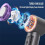 Handheld Semiconductor Koelventilator, Oplaadbare Draagbare Koelventilator, Luchtkoeler voor Buitengebruik A 3