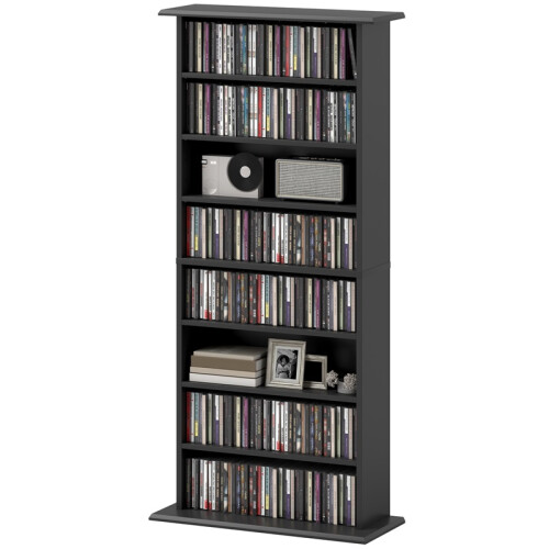 360 CD Storage Unit - Black 1