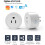 3X TUYA 20A  Plug Zigbee Socket with Power Monitor Timing Function Voice Control Works US Plug 1