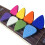 Ukulele Picks  Picks / Plectrums per Ukulele e Chitarra, 80 Pezzi Guitar Picks, Multi-Color 2