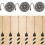 6 Ceiling Fan Pull Chain Set Including Decorative Fan Pull Chain Pendant,Fans Pulls Chains Extension,Connectors 3