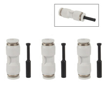 6Pcs PTFE Pneumatic Fitting Tube Connector 1.75mm Filament Extruder Quick Connector for X1 X1C X1E P1P P1S